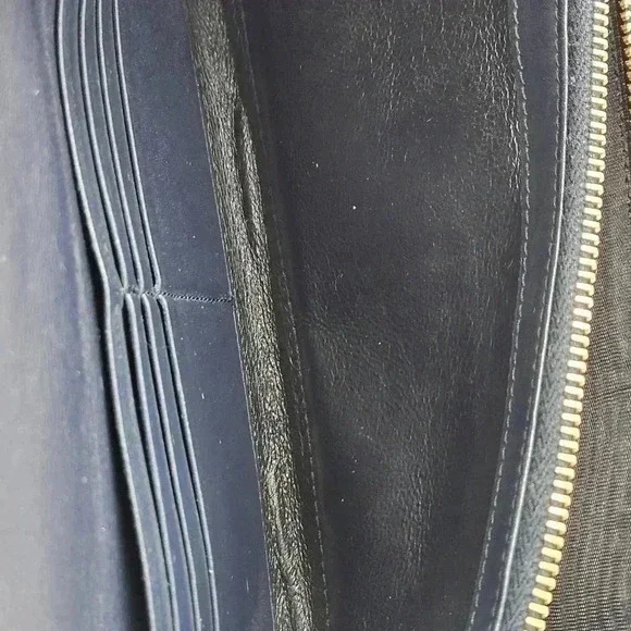 YSL Cobalt Bleu Cassandra  Long Wallet - Picture 16 of 16